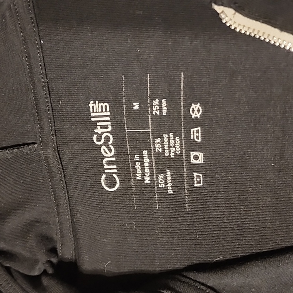CineStill M Black Hoodie with White Logo - Picture 5 of 8